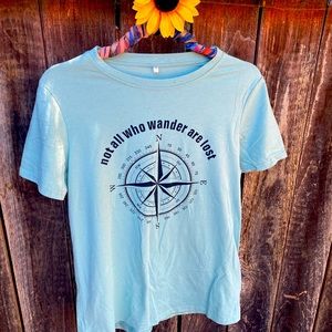 Comfy & Courageous! A soft T with a great message